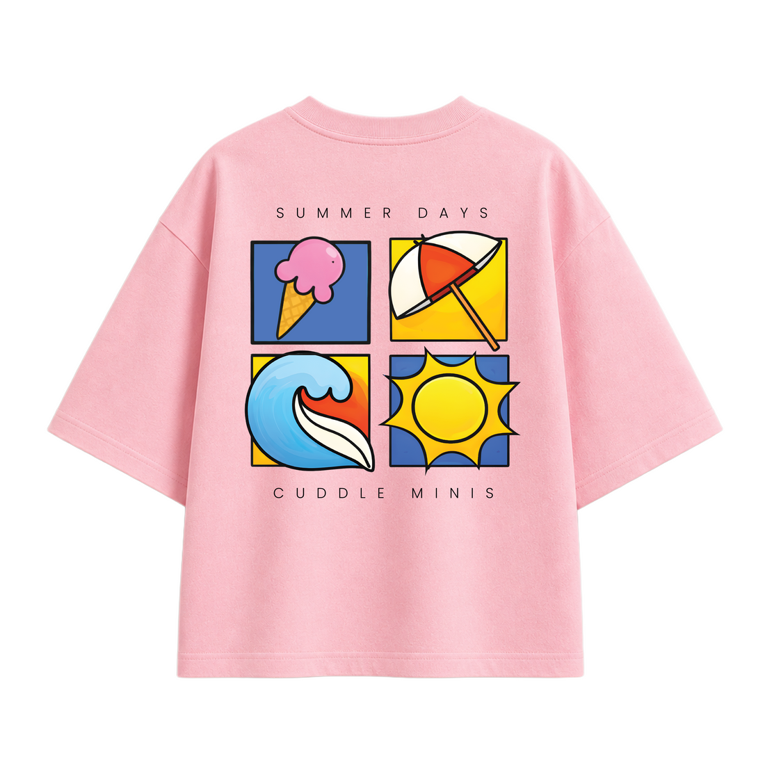 Unisex Oversized T-shirt "Summer Memories"