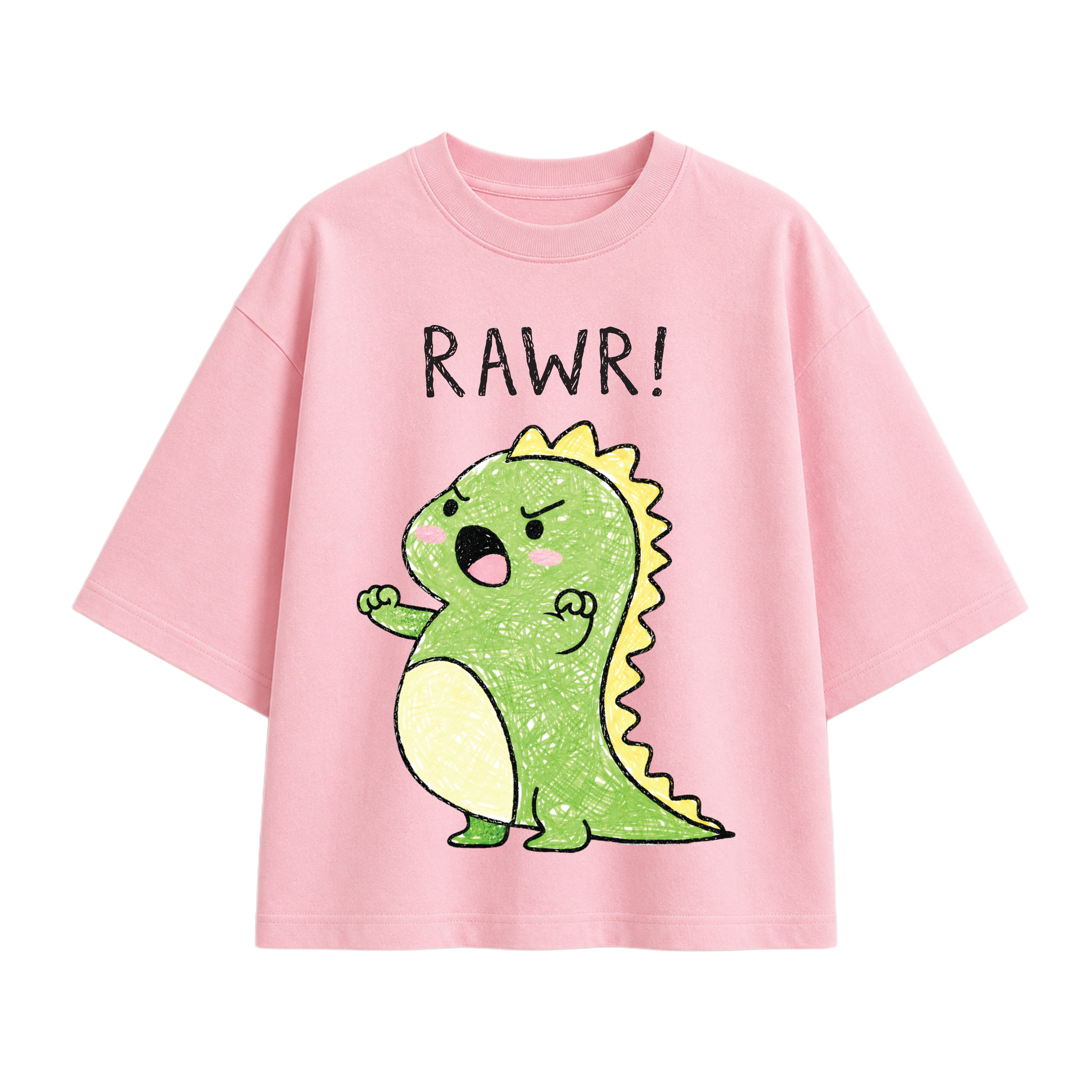 Unisex Oversized T-shirt "Little Rawr"