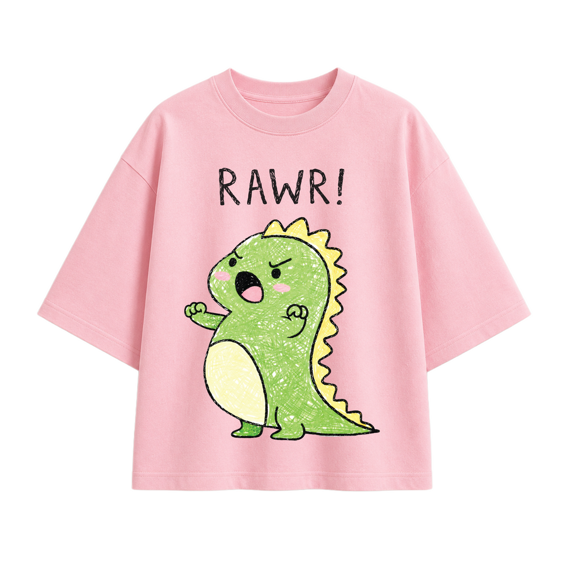 Unisex Oversized T-shirt "Little Rawr"