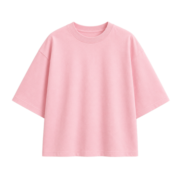 Blush Pink Oversized T-Shirt