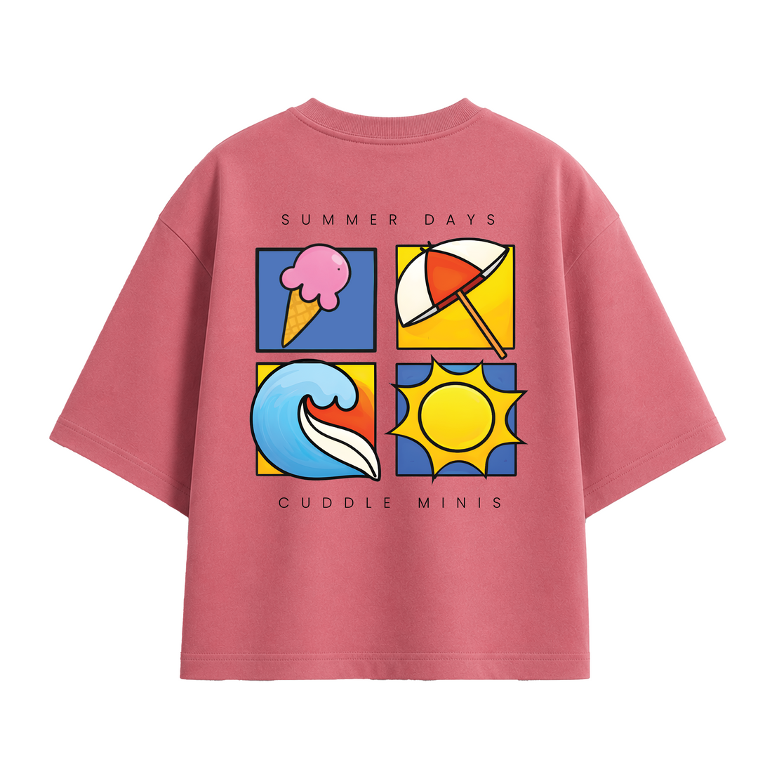 Unisex Oversized T-shirt "Summer Memories"