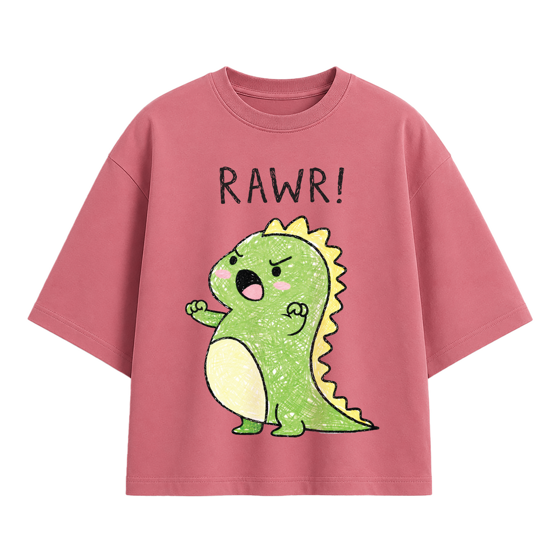 Unisex Oversized T-shirt "Little Rawr"