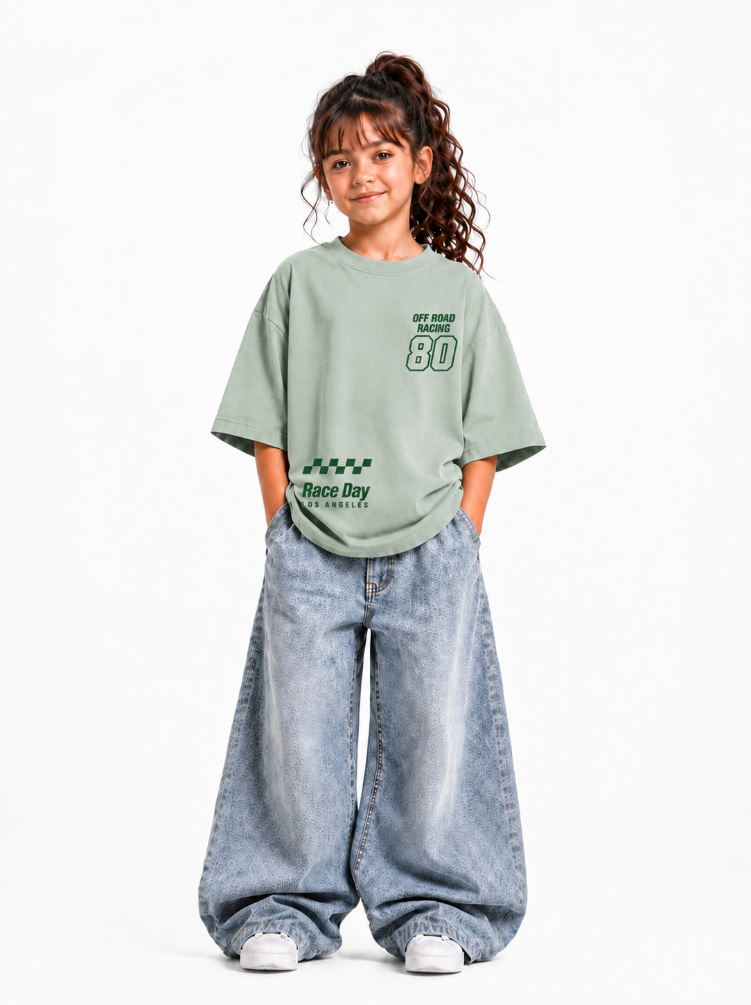 Race Day 80 Oversized T-Shirt