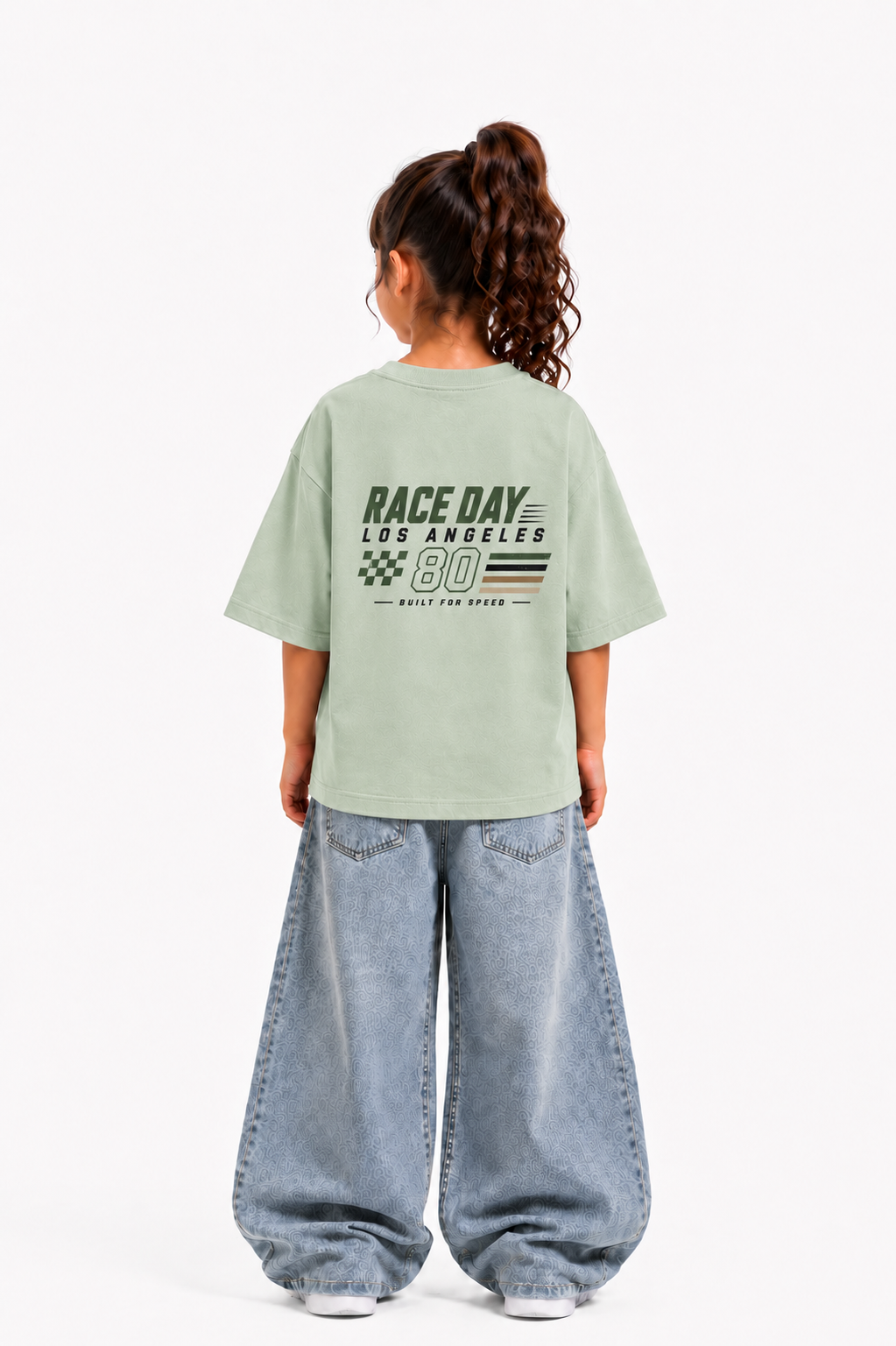 Race Day 80 Oversized T-Shirt