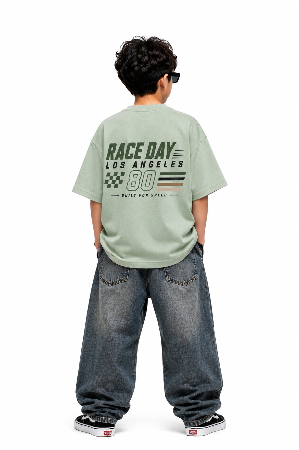 Race Day 80 Oversized T-Shirt