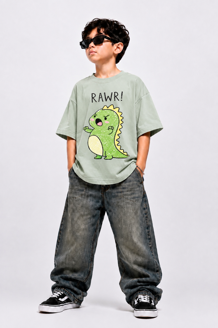 Little Rawr Oversized T-Shirt