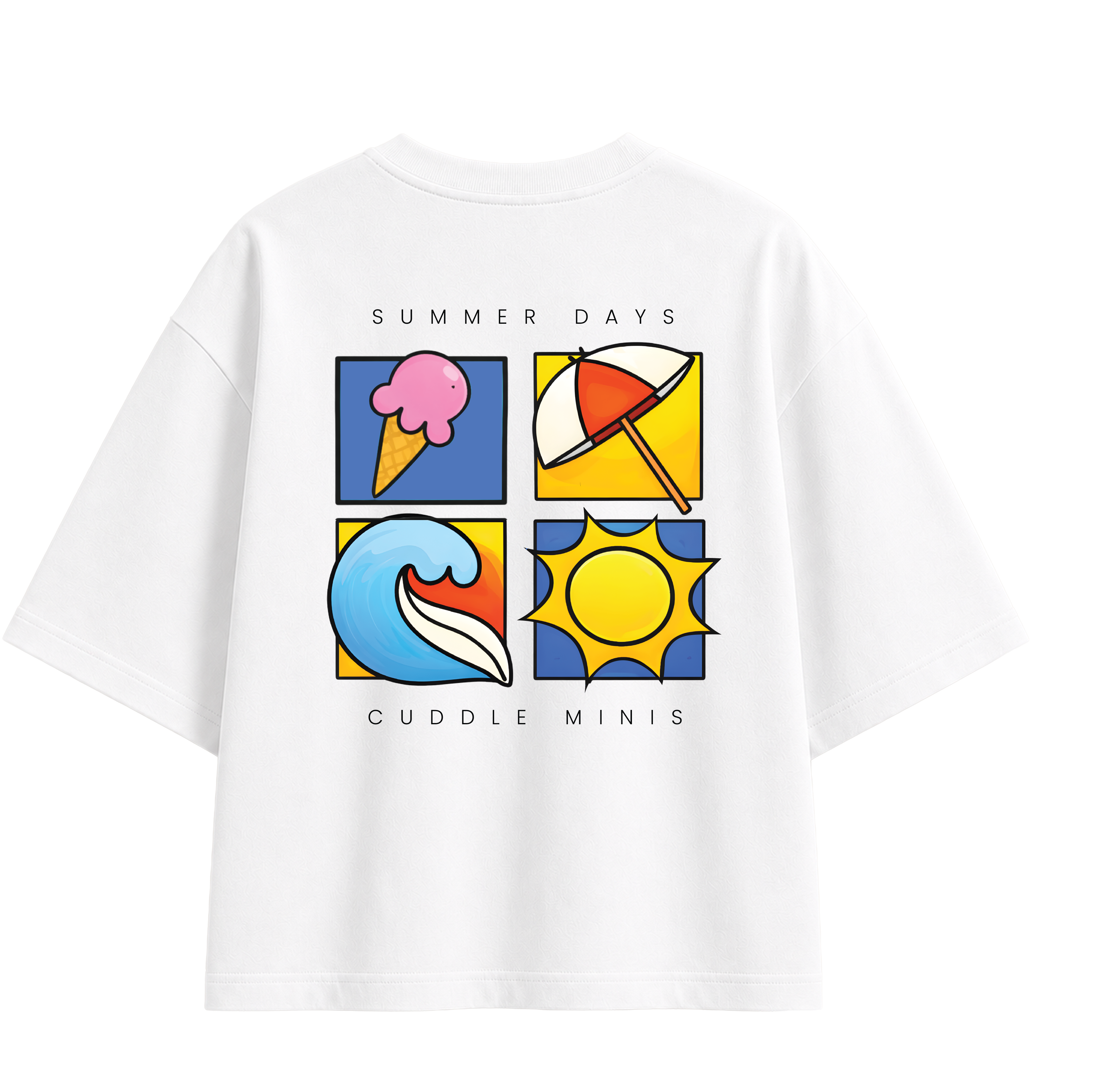 Unisex Oversized T-shirt "Summer Memories"