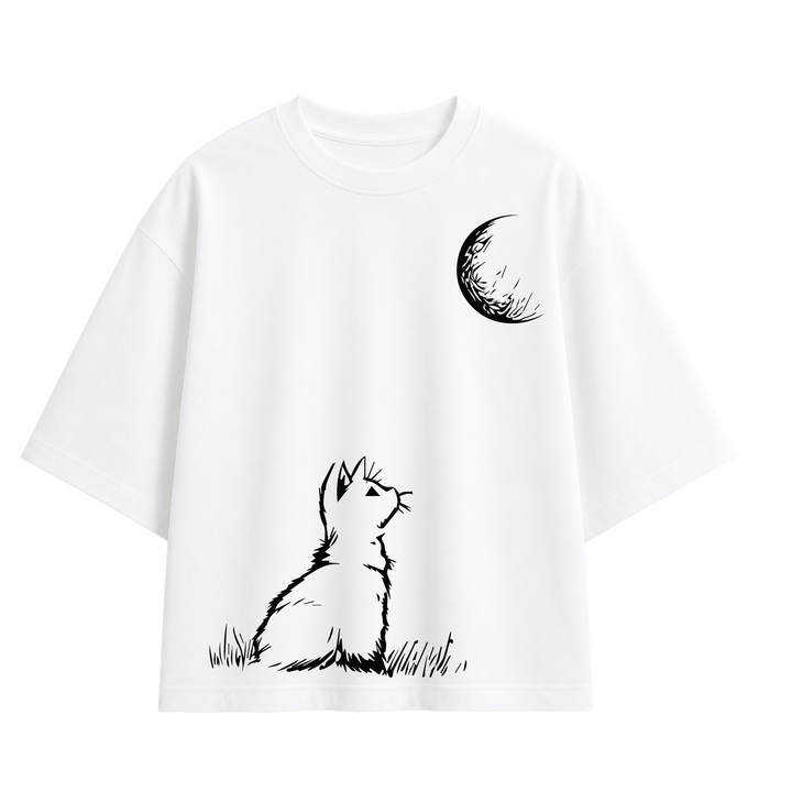 Unisex Oversized T-shirt "Moon Light Buddy"