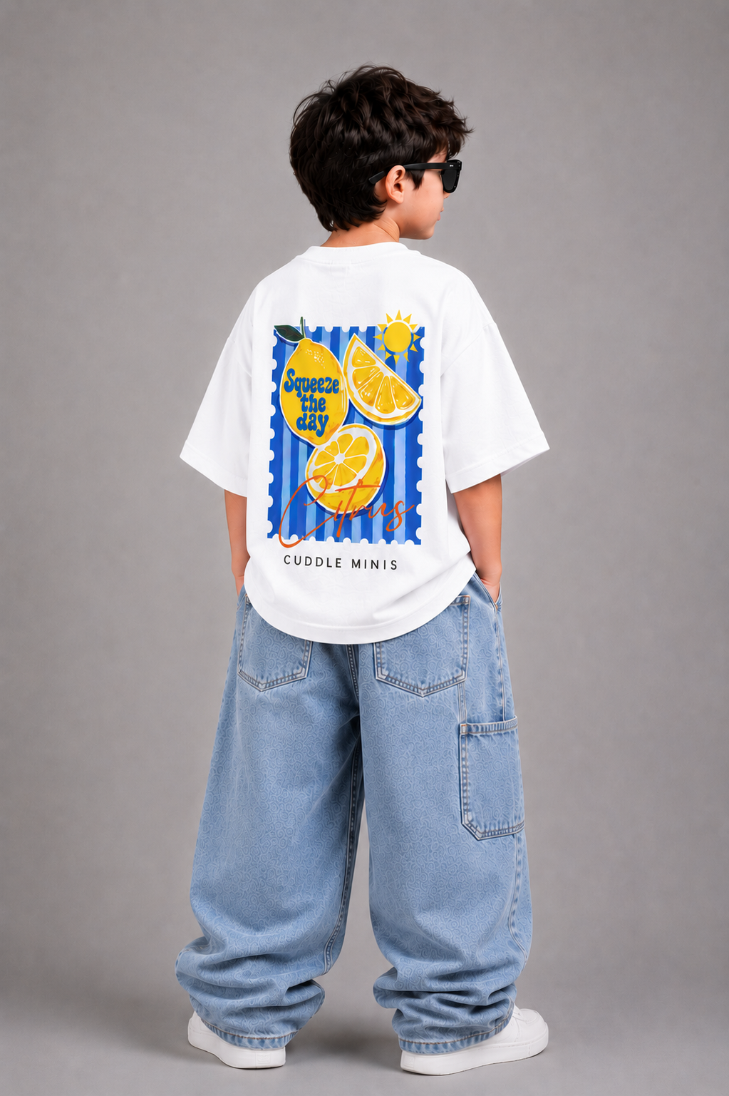 Unisex Oversized T-shirt “Citrus Crush"
