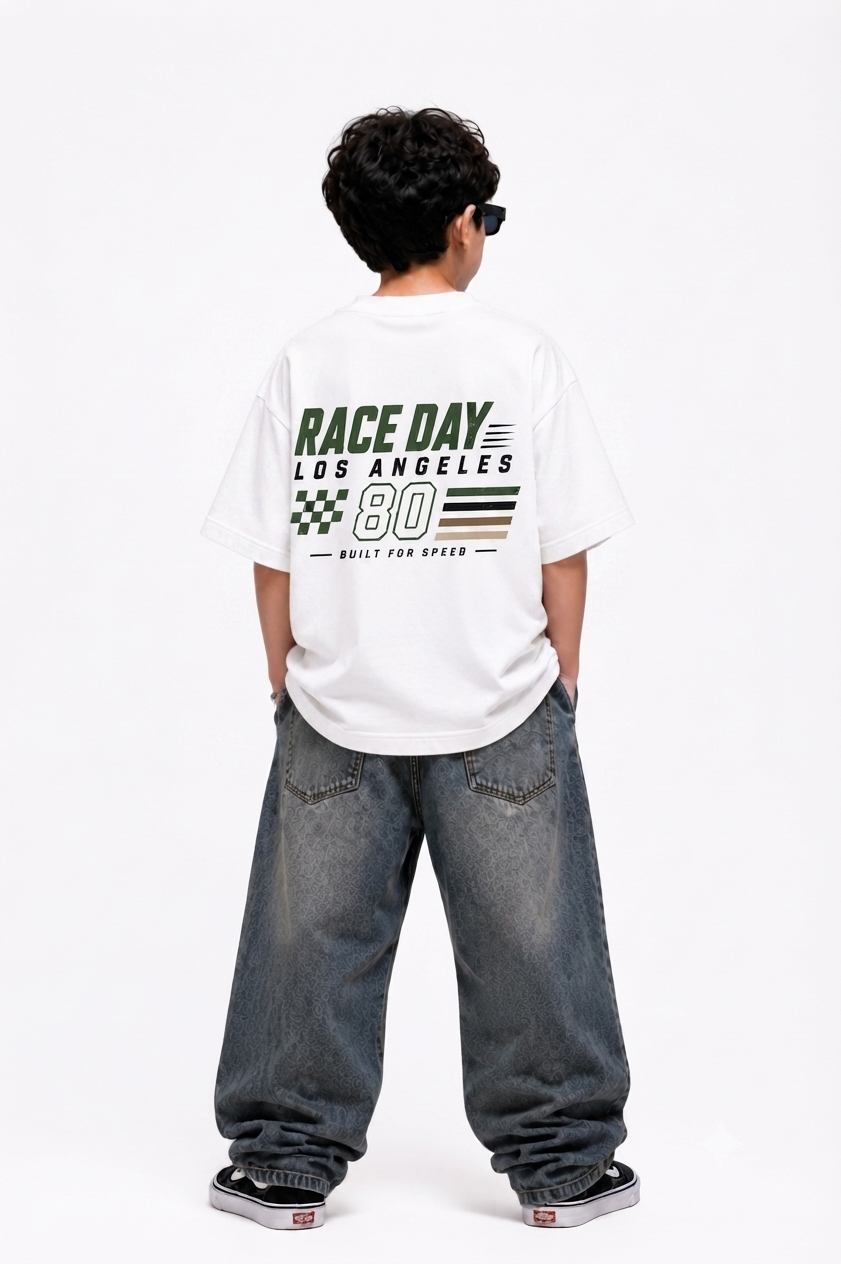 Race Day 80 Oversized T-Shirt