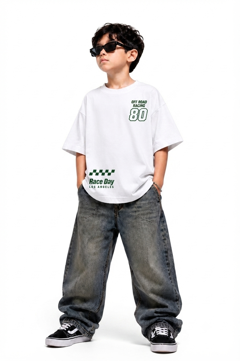 Race Day 80 Oversized T-Shirt