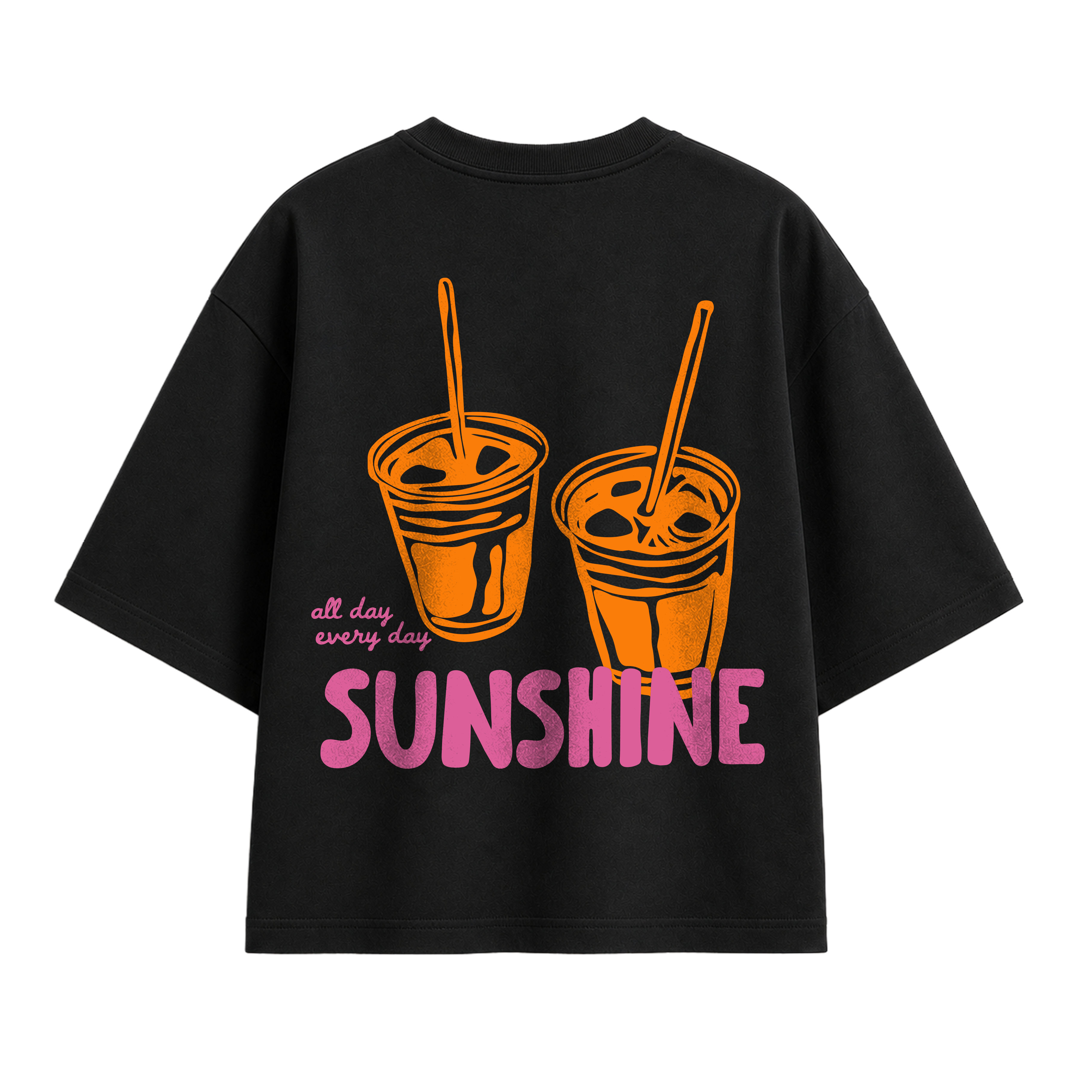 Unisex Oversized T-shirt "RETRO SUNSHINE"