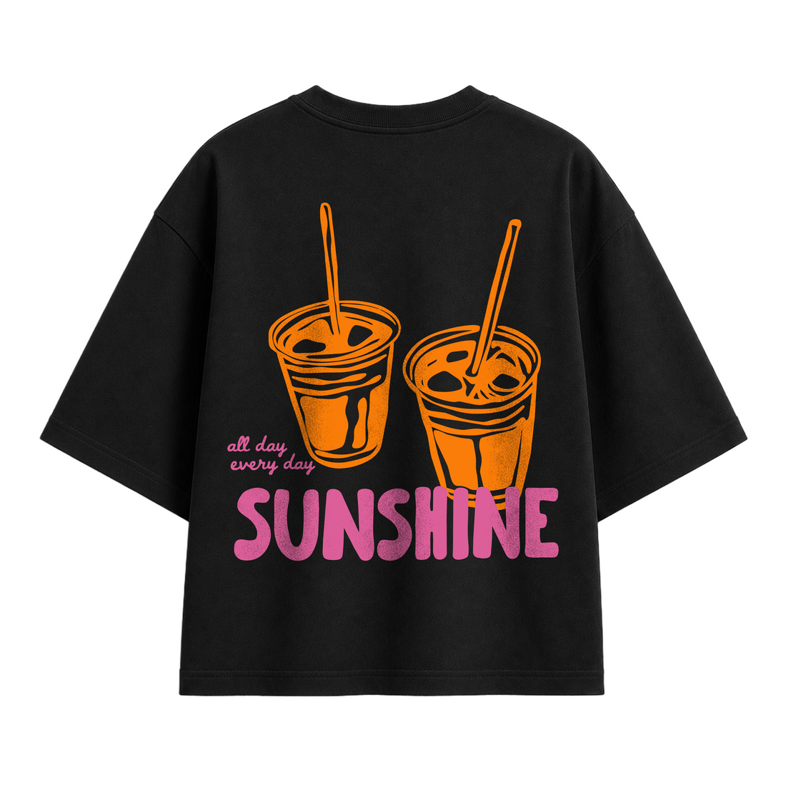 Unisex Oversized T-shirt "RETRO SUNSHINE"