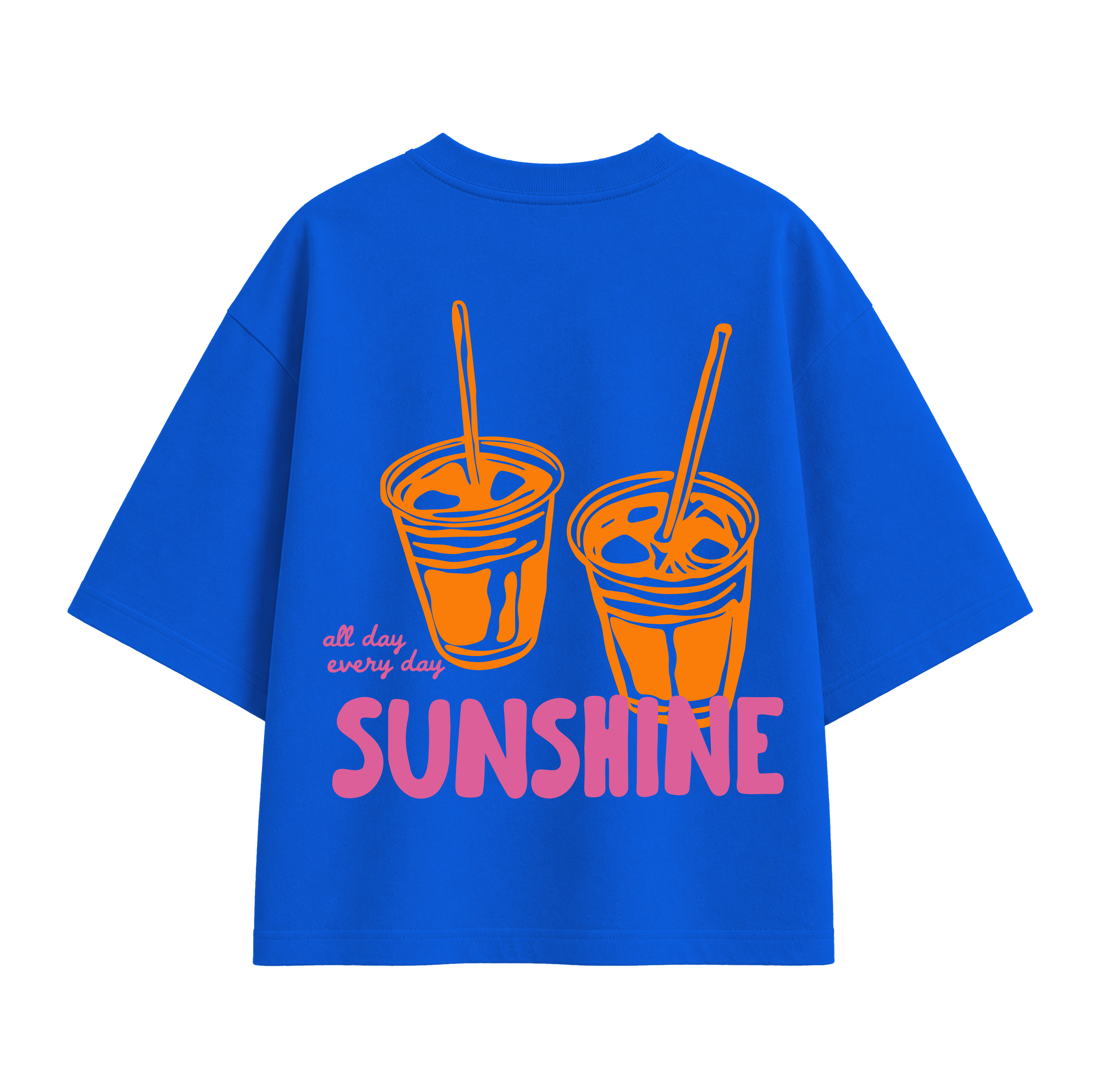 Unisex Oversized T-shirt "RETRO SUNSHINE"