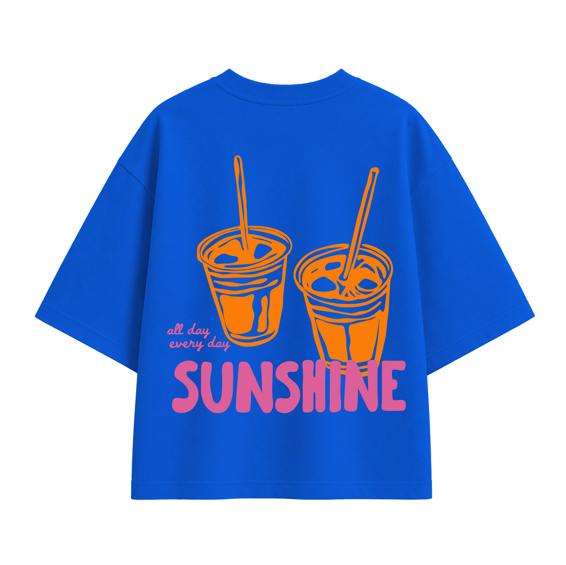 Unisex Oversized T-shirt "RETRO SUNSHINE"