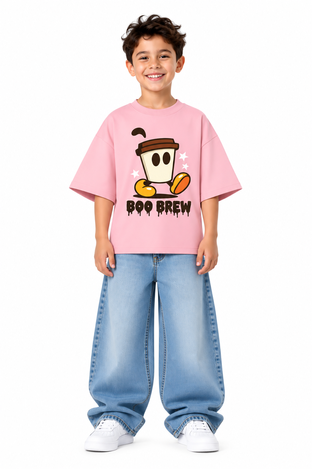 Spooky Sips Oversized T-shirt