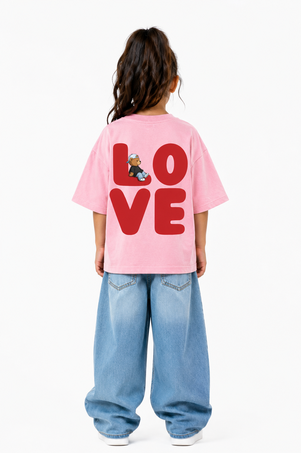 Mr. Cuddle in Love Oversized T-shirt