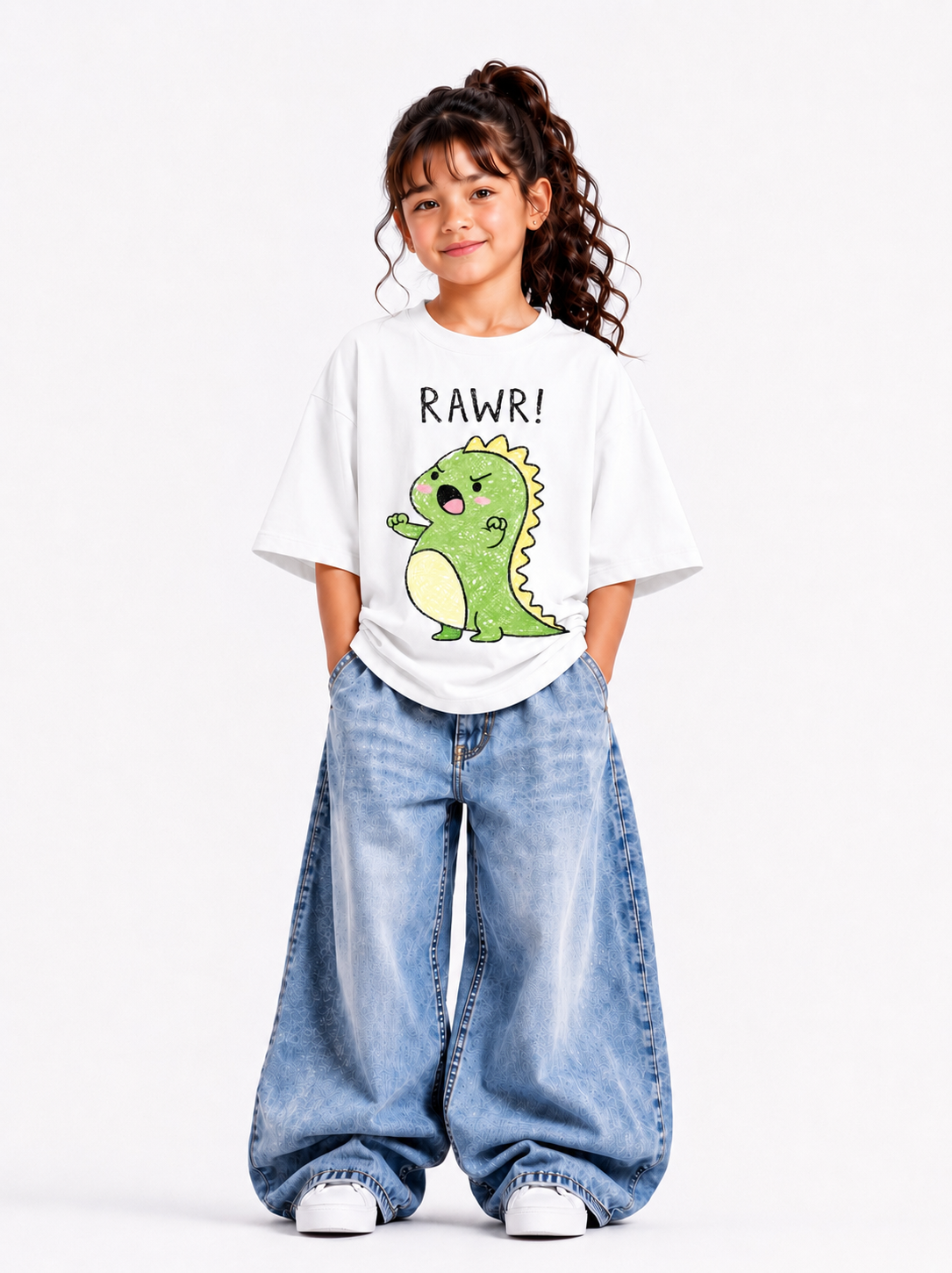Little Rawr Oversized T-Shirt