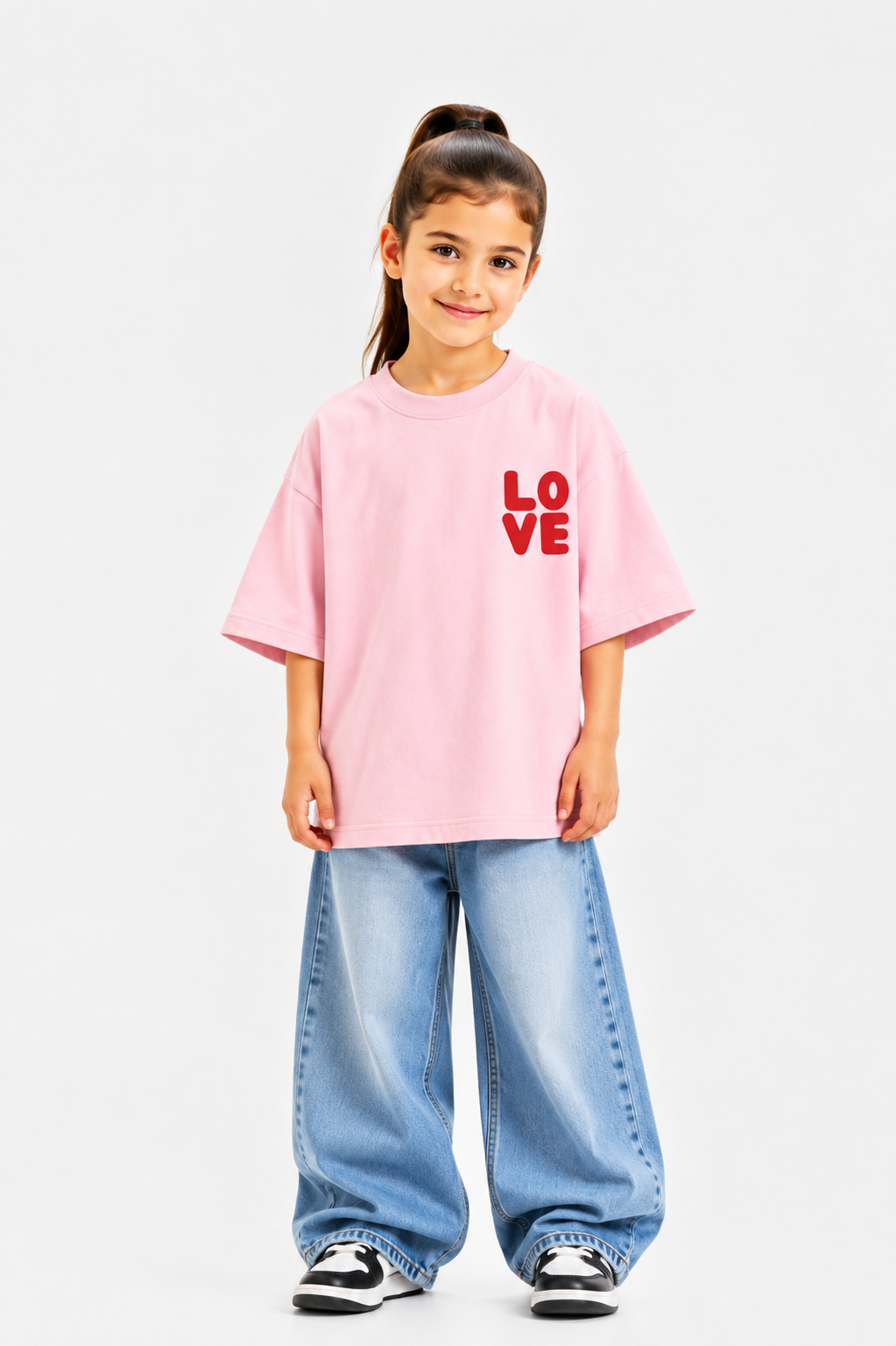 Mr. Cuddle in Love Oversized T-shirt
