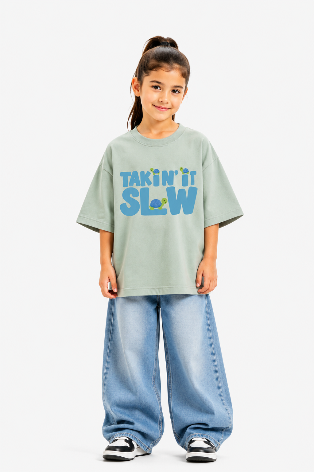 Slow Mo’ Turtle Oversized T-shirt