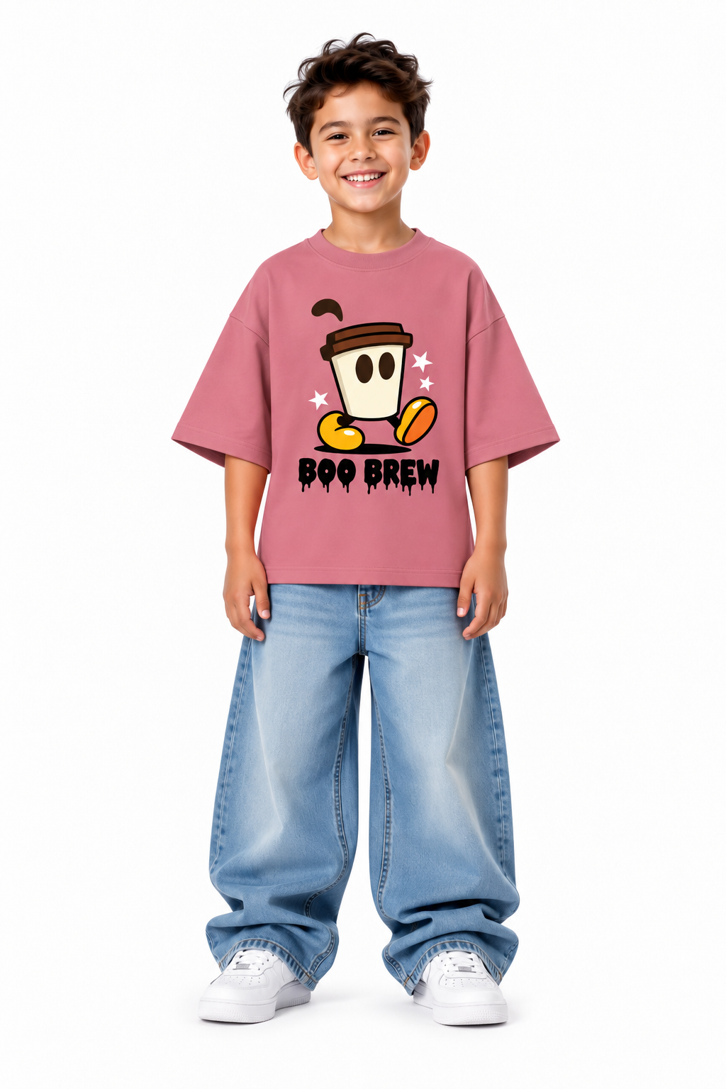 Spooky Sips Oversized T-shirt