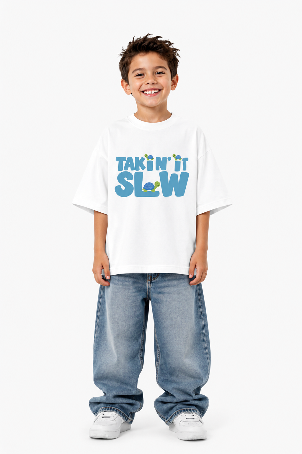 Slow Mo’ Turtle Oversized T-shirt