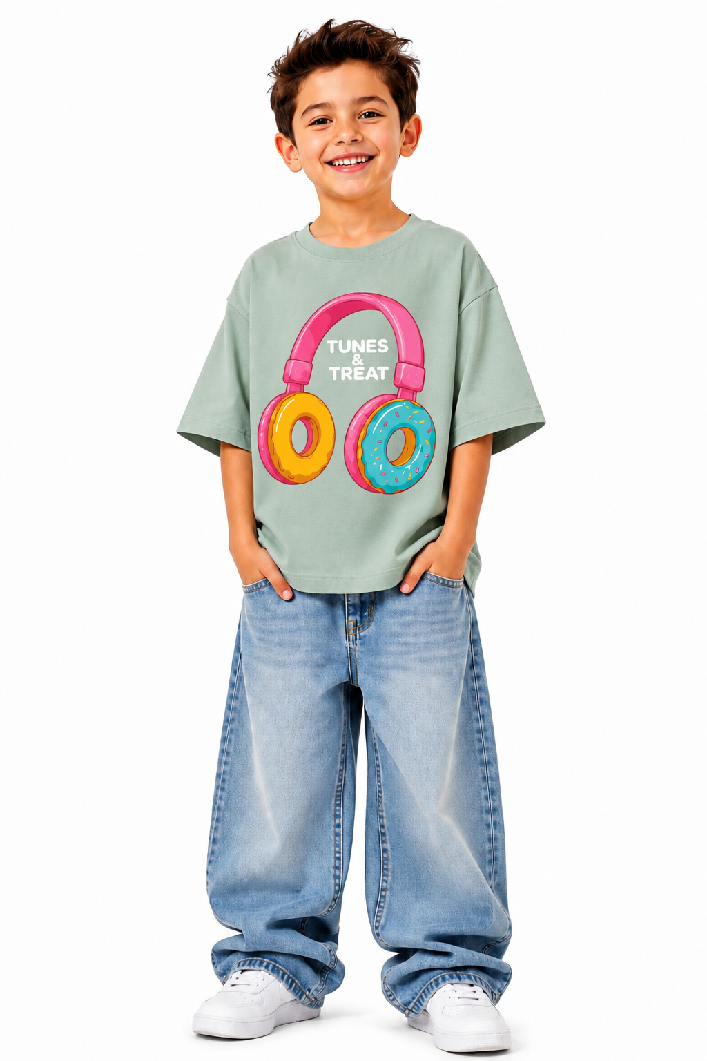 Tunes and Treats Oversized T-shirt