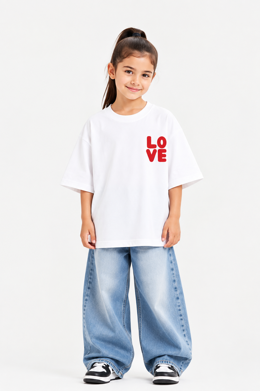 Mr. Cuddle in Love Oversized T-shirt