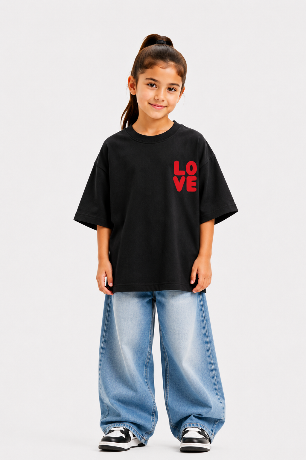 Mr. Cuddle in Love Oversized T-shirt