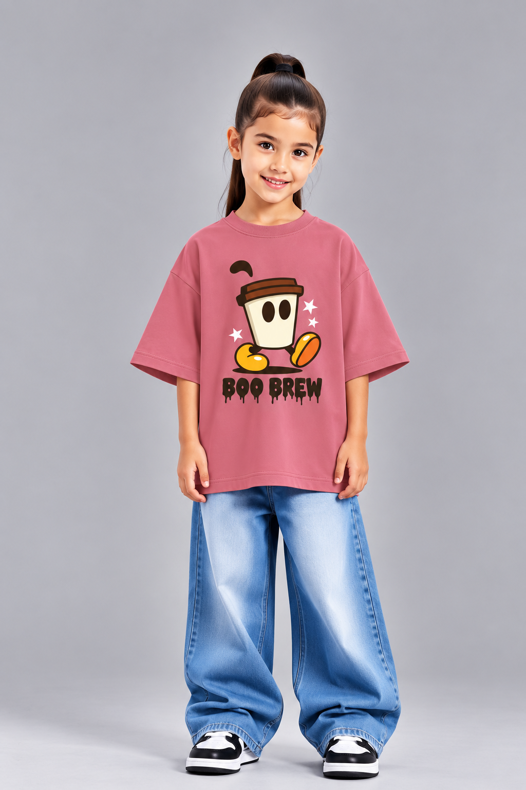 Spooky Sips Oversized T-shirt