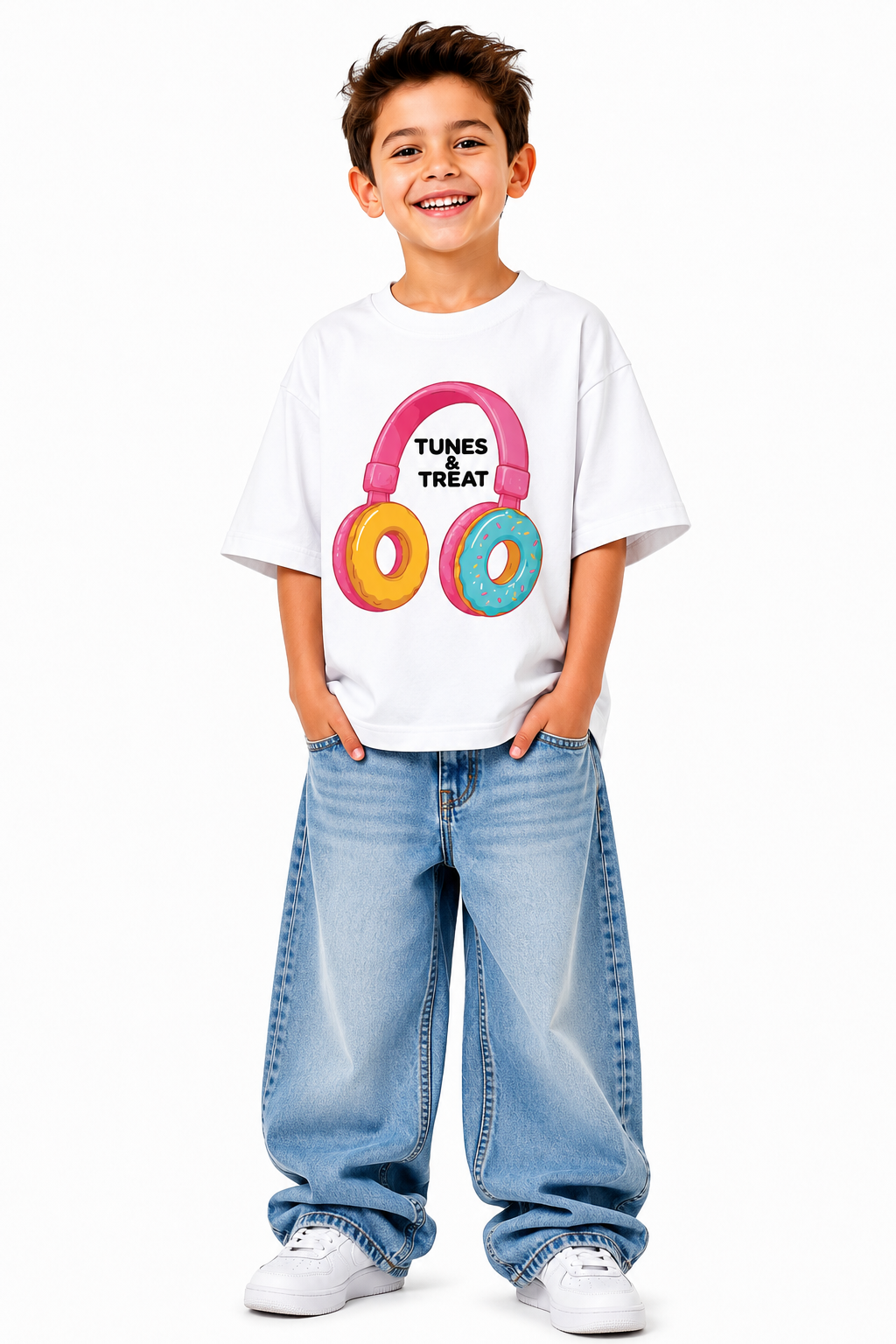 Tunes and Treats Oversized T-shirt