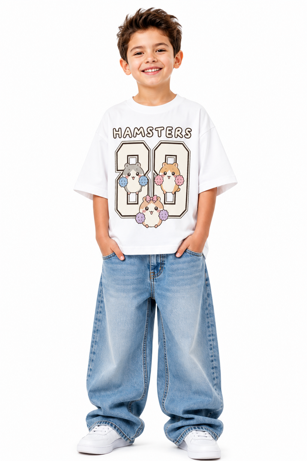 Hamster Sqaud Oversized T-shirt