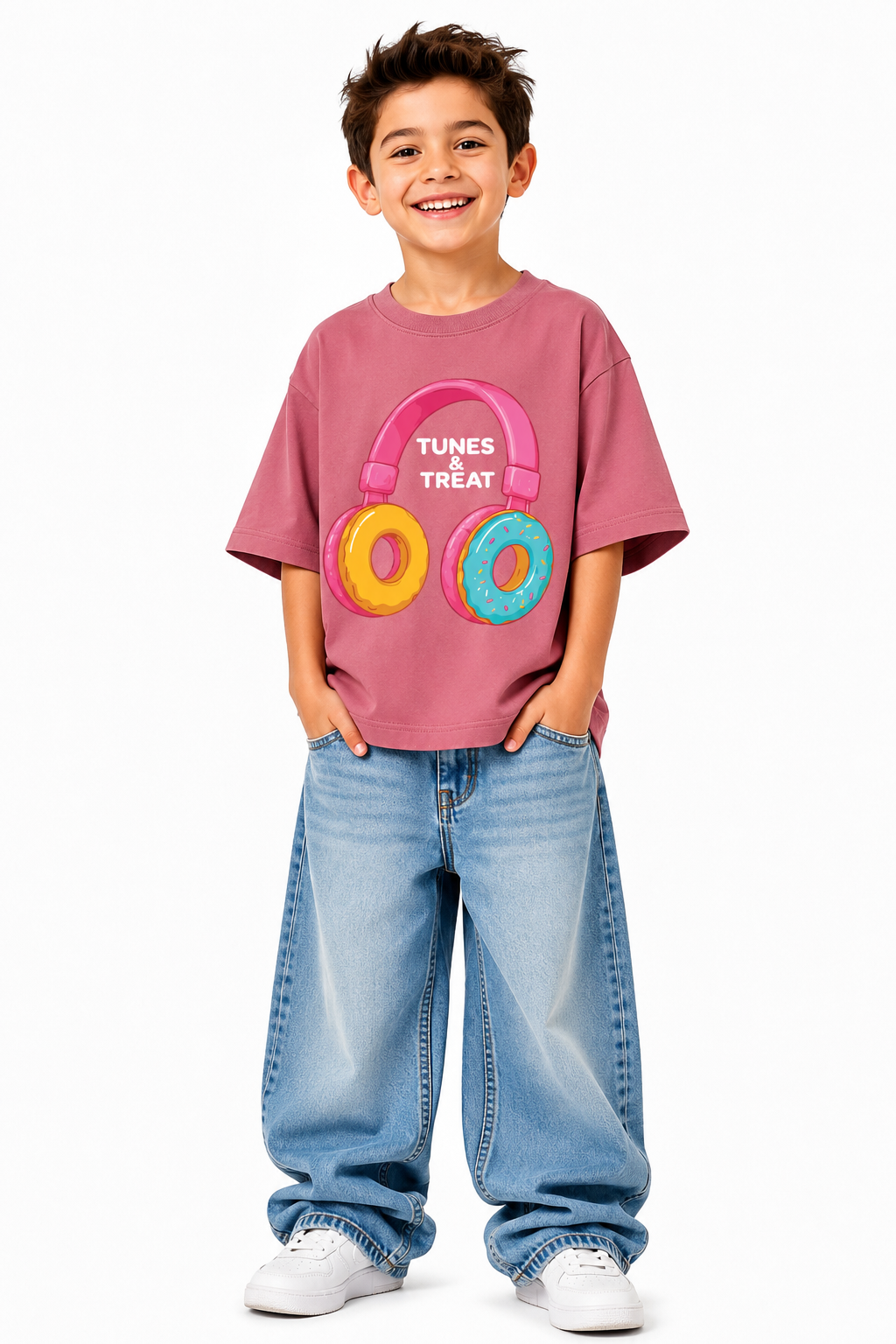 Tunes and Treats Oversized T-shirt