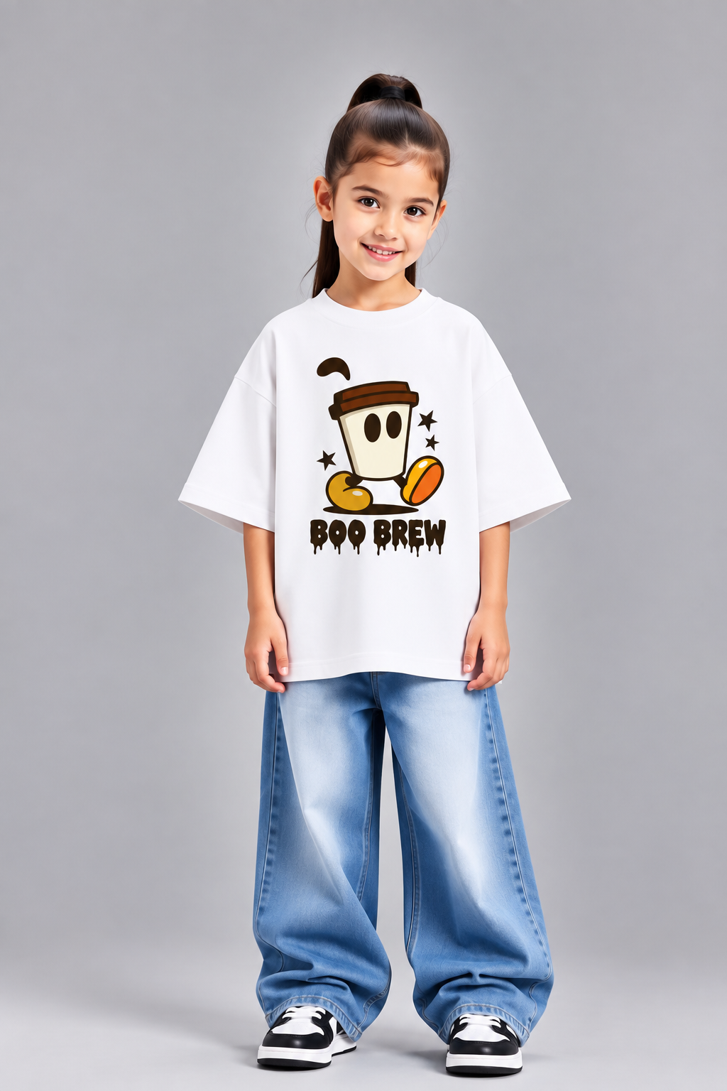 Spooky Sips Oversized T-shirt