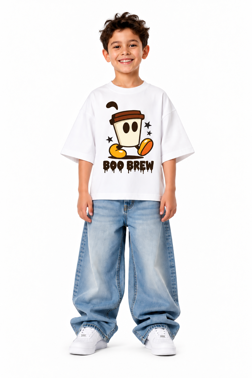 Spooky Sips Oversized T-shirt