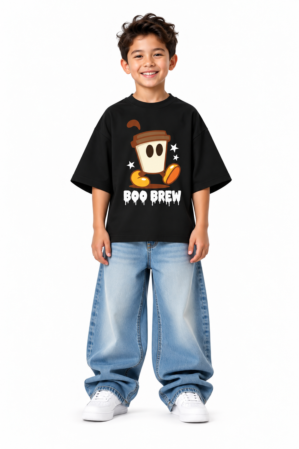 Spooky Sips Oversized T-shirt