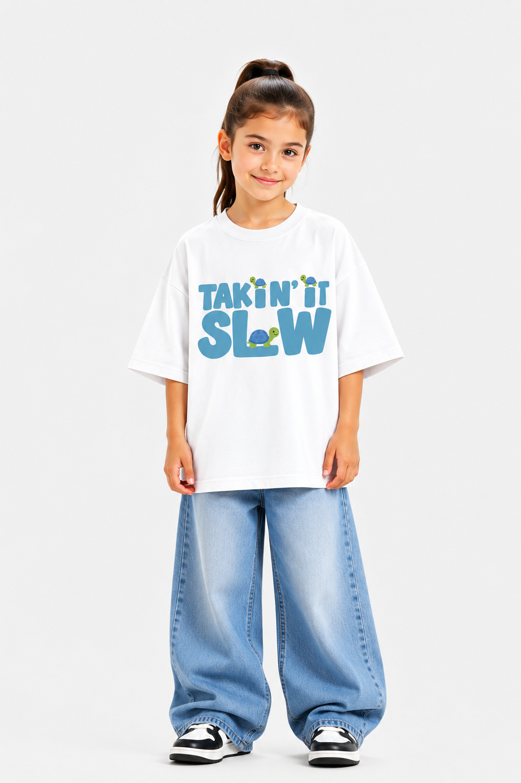 Slow Mo’ Turtle Oversized T-shirt
