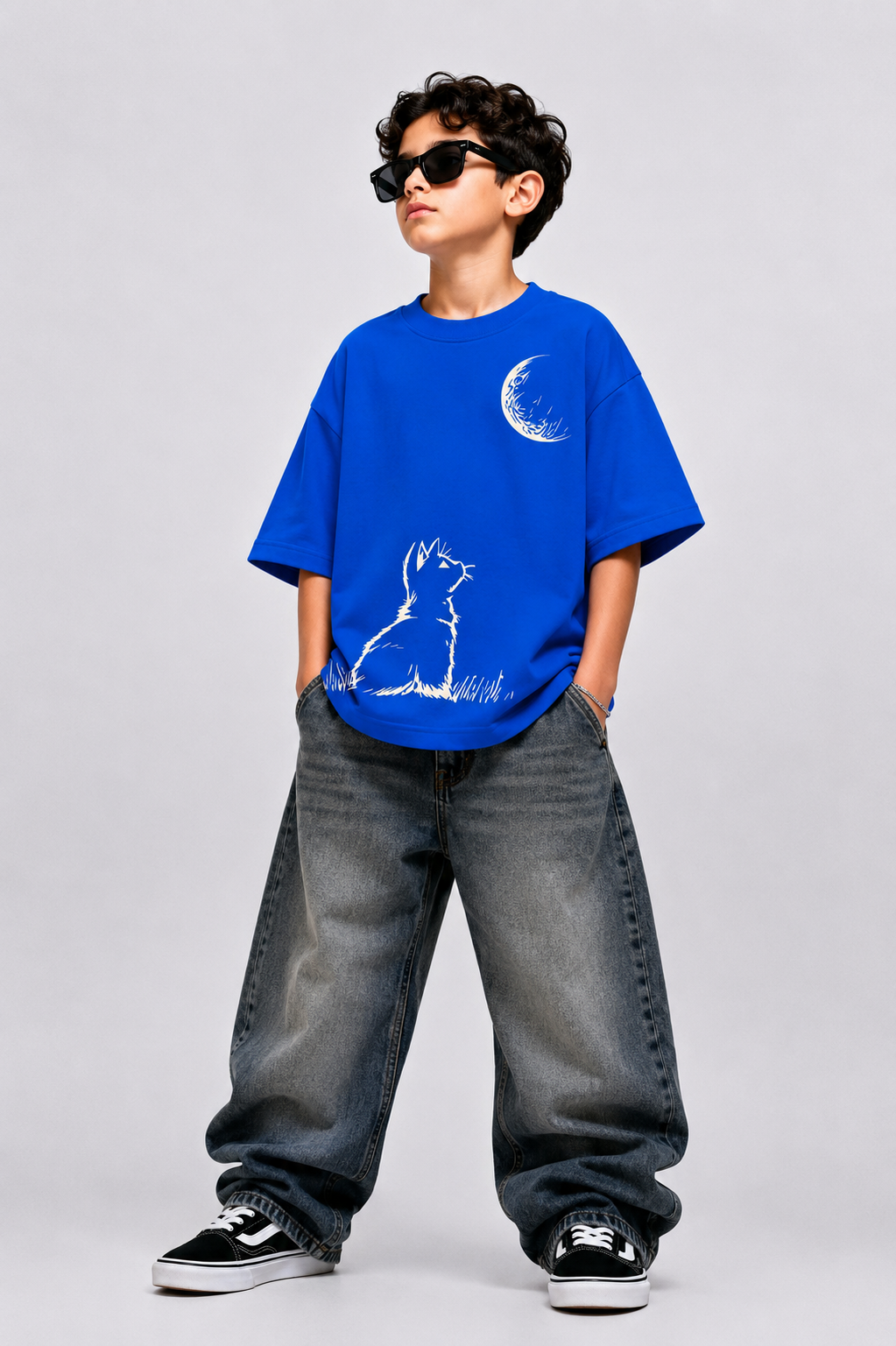 Moon Light Buddy Oversized T-Shirt