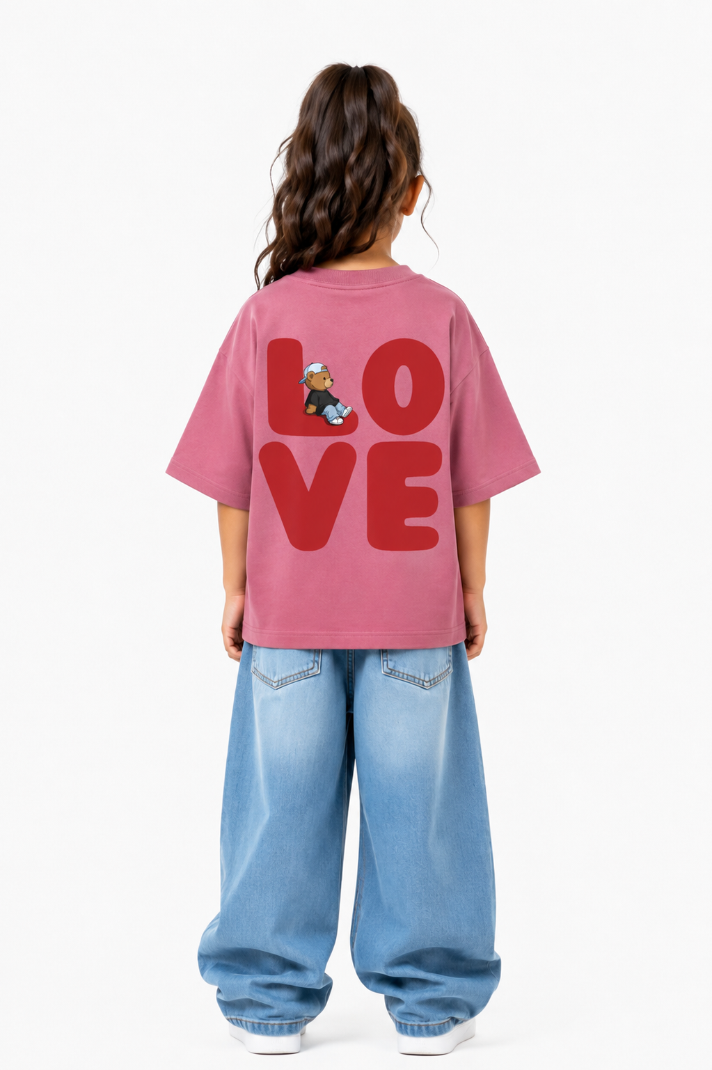 Mr. Cuddle in Love Oversized T-shirt