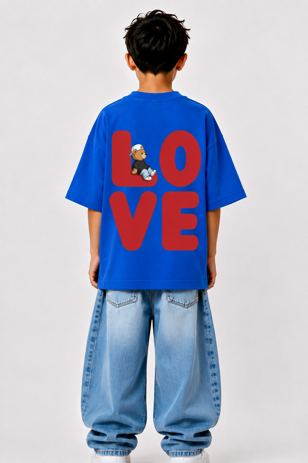 Mr. Cuddle in Love Oversized T-shirt
