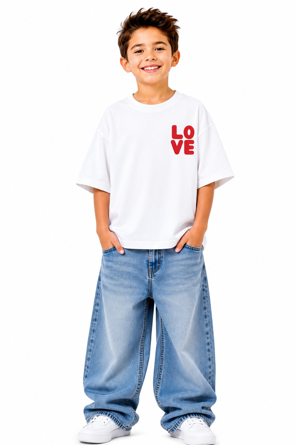 Mr. Cuddle in Love Oversized T-shirt