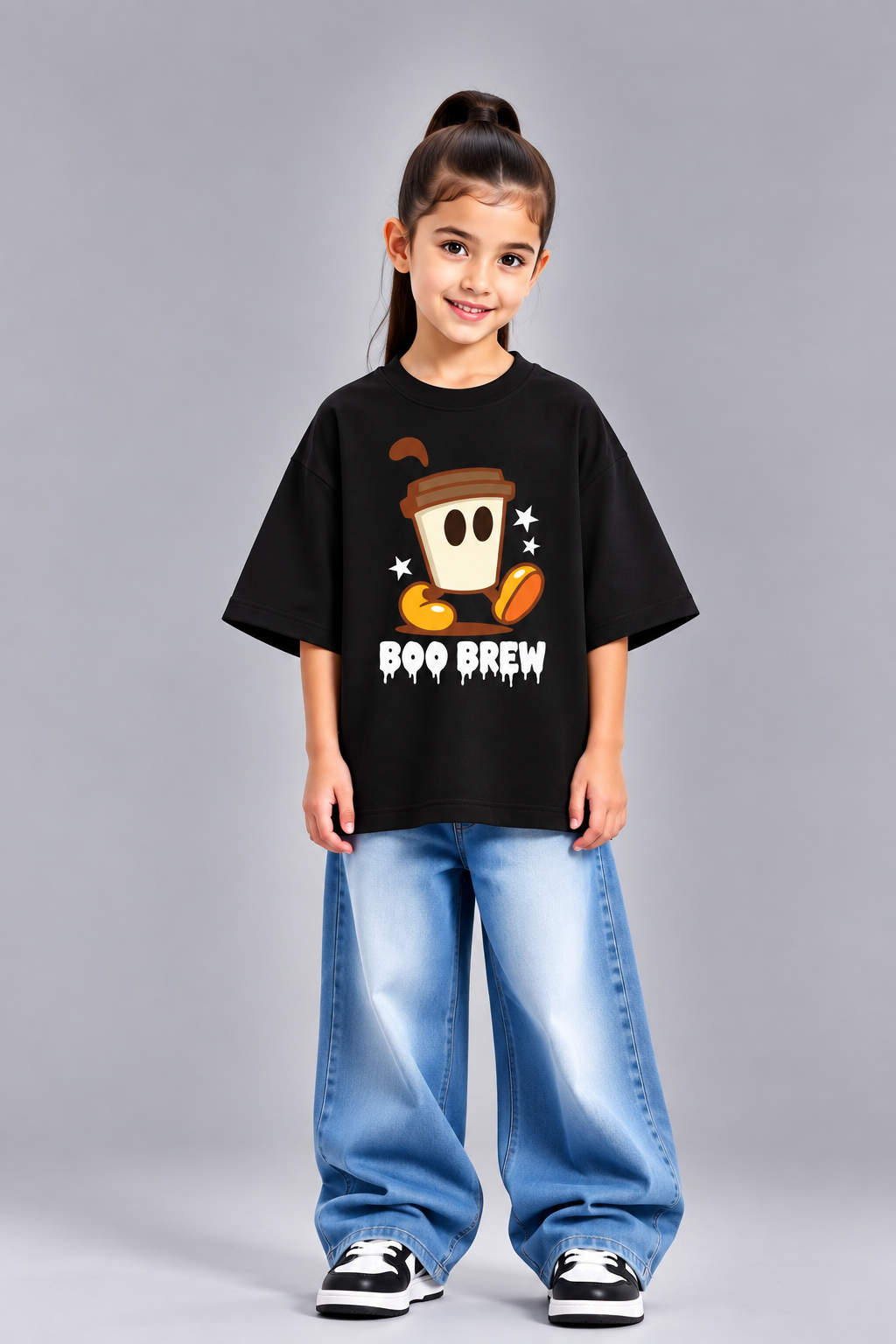 Spooky Sips Oversized T-shirt
