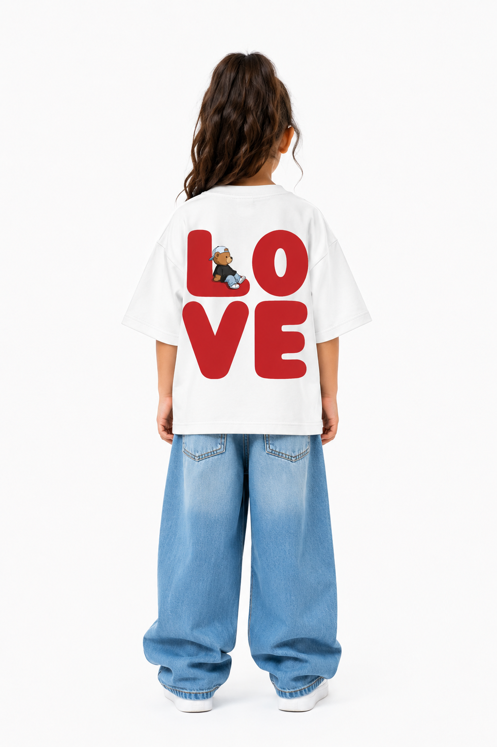 Mr. Cuddle in Love Oversized T-shirt