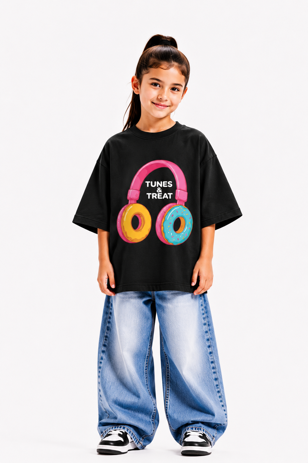Tunes and Treats Oversized T-shirt