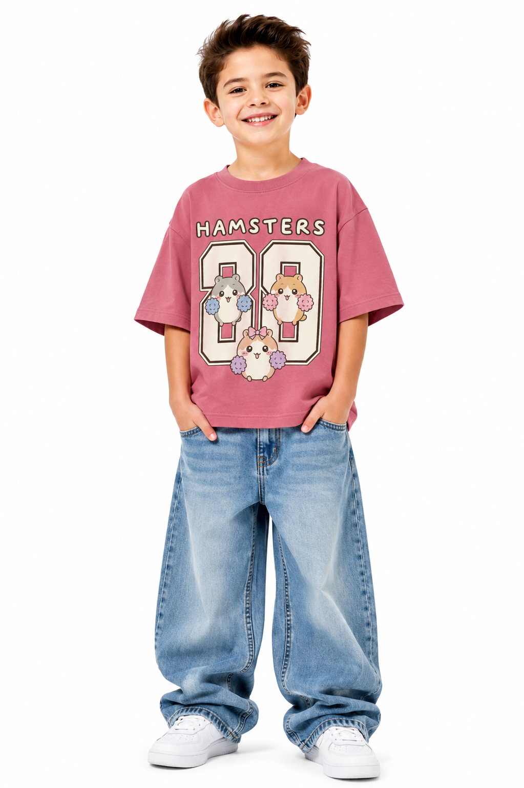 Hamster Sqaud Oversized T-shirt