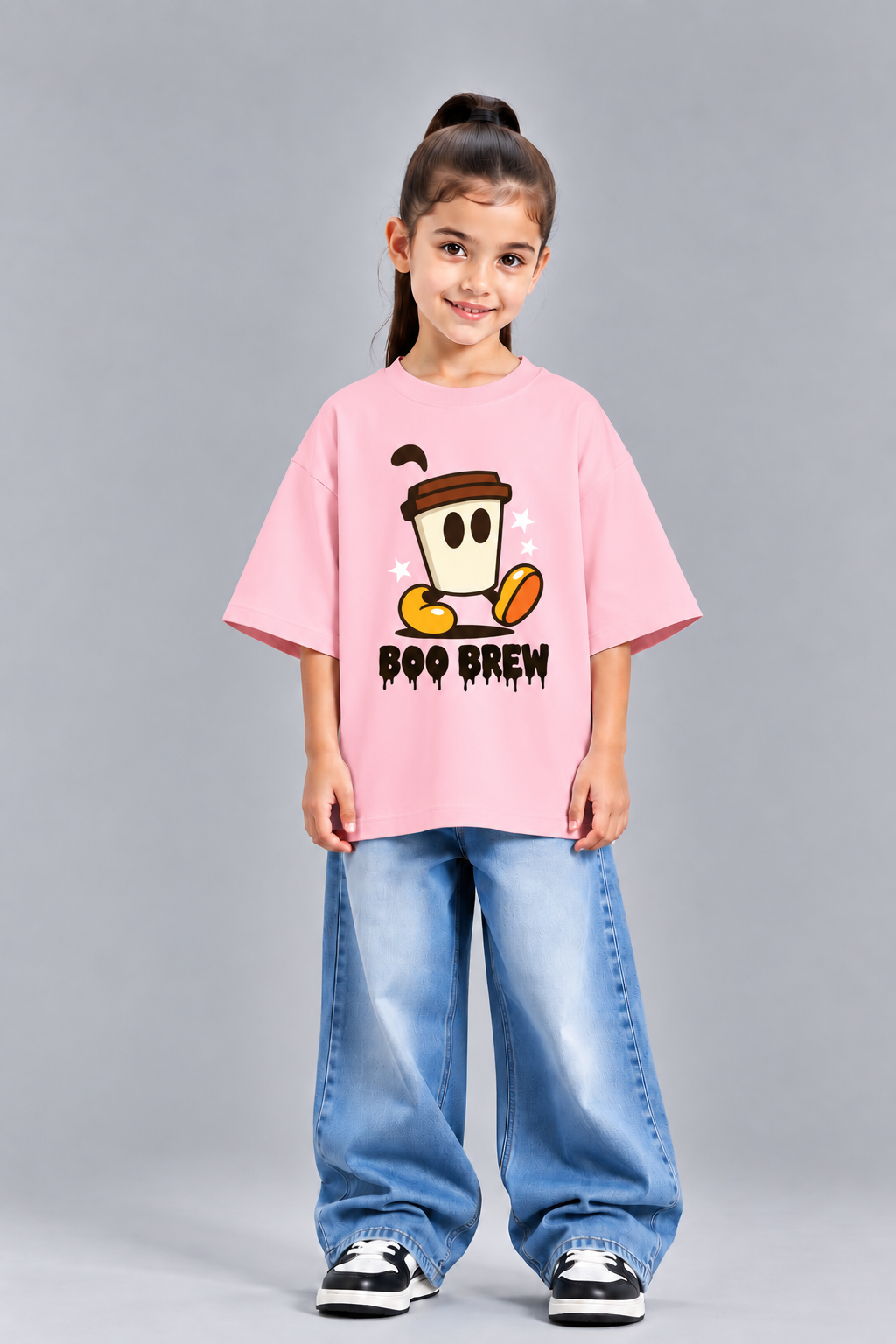 Spooky Sips Oversized T-shirt