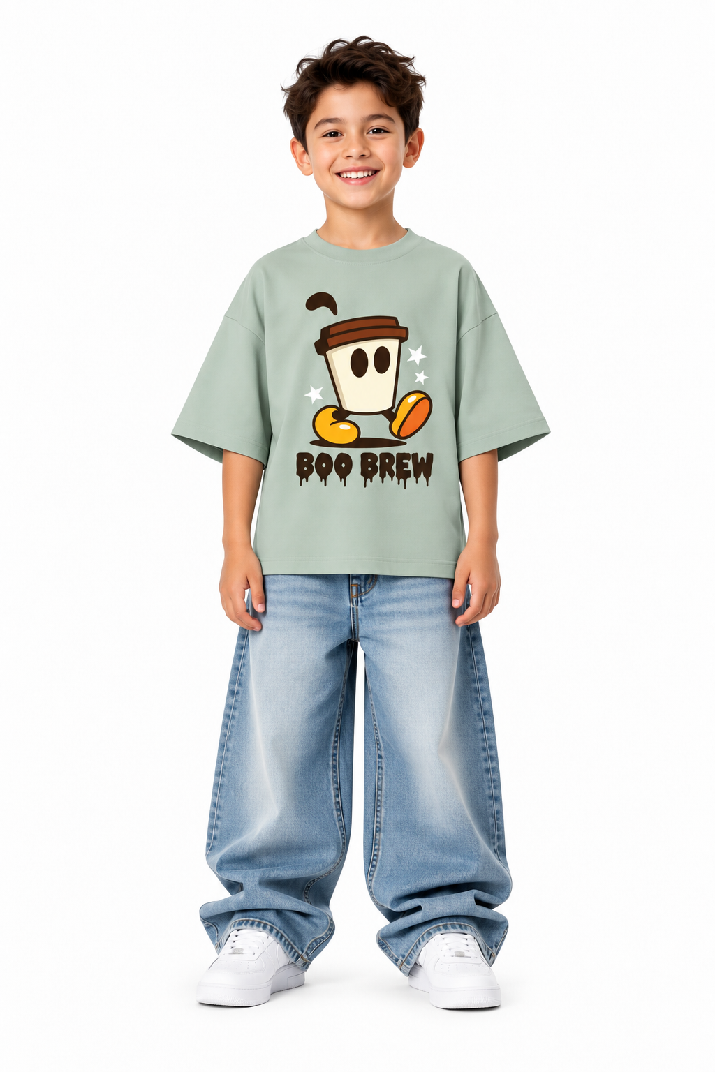 Spooky Sips Oversized T-shirt