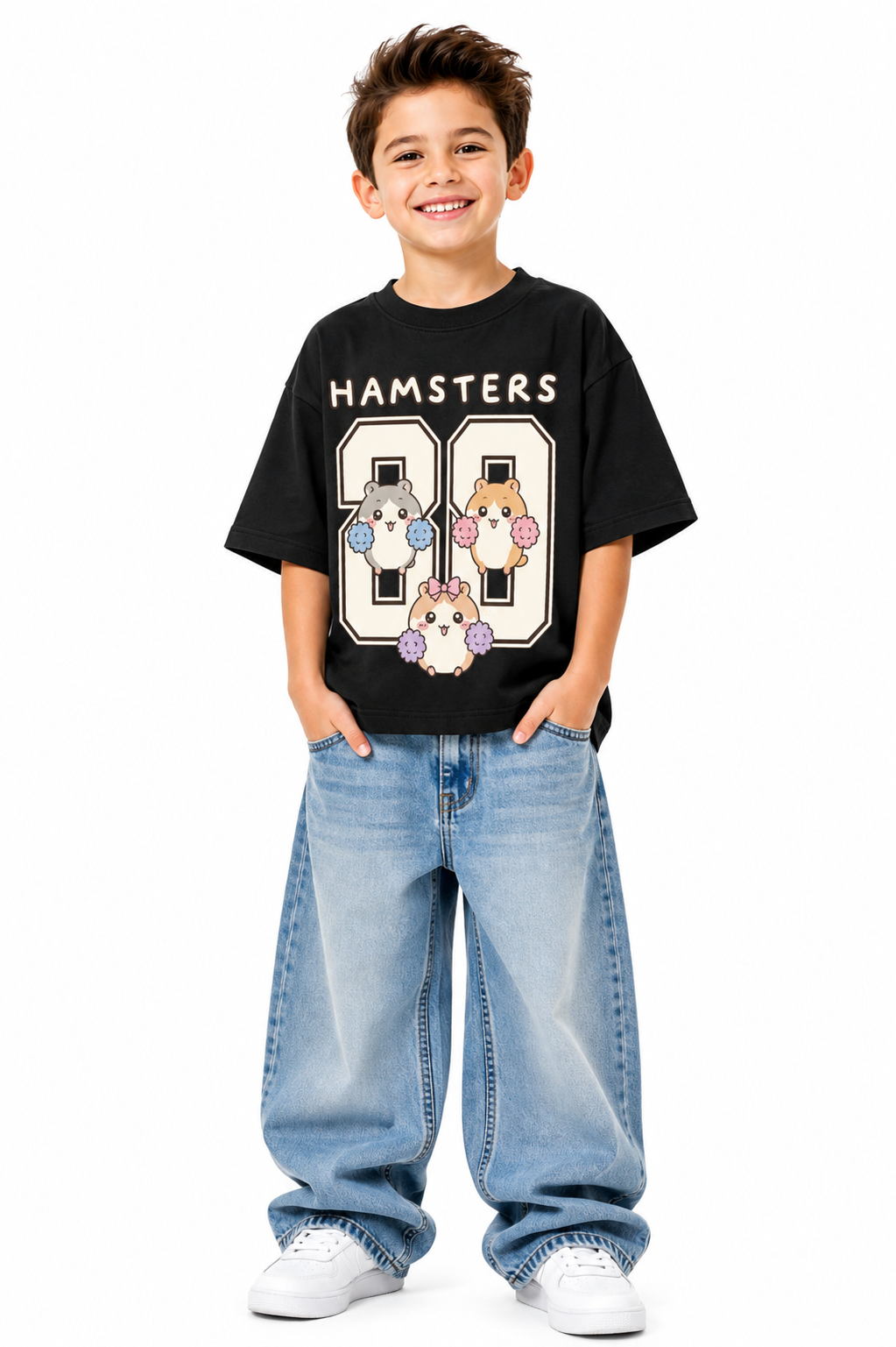 Hamster Sqaud Oversized T-shirt