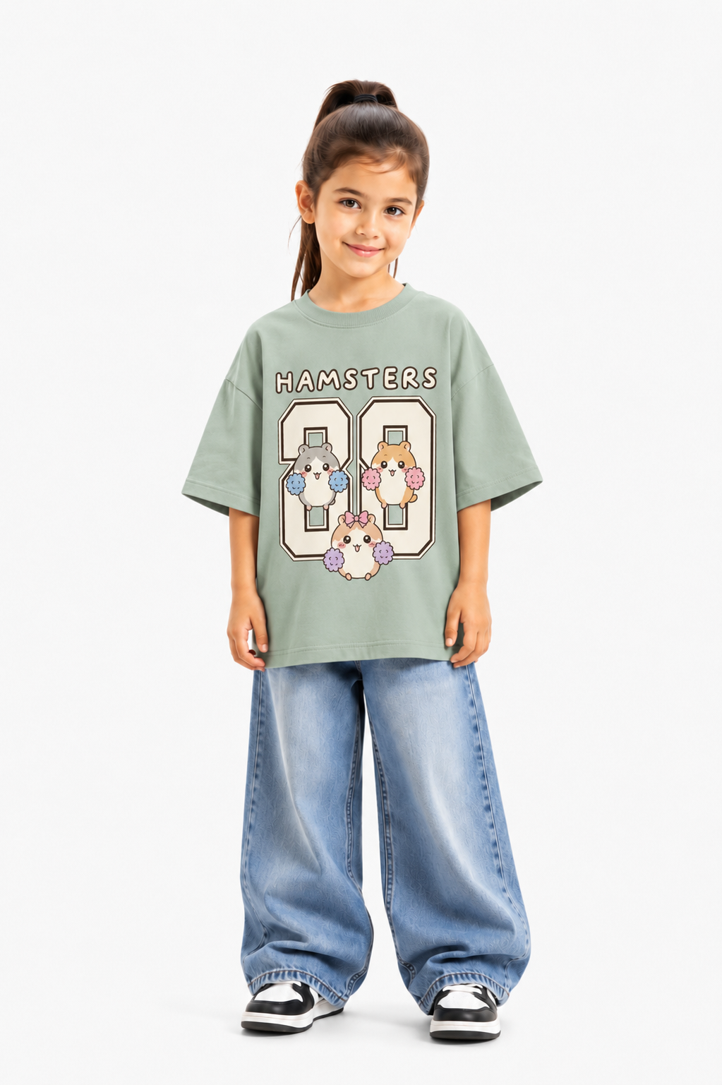 Hamster Sqaud Oversized T-shirt