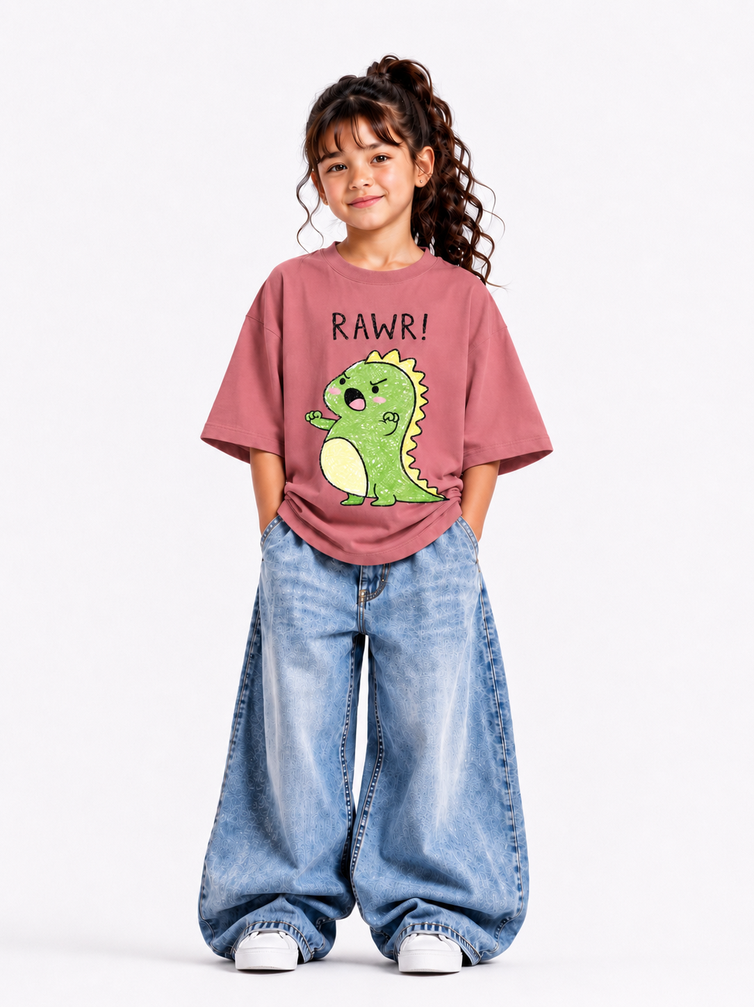 Little Rawr Oversized T-Shirt